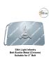 Army-Military Sikhli | Sikh Light Infantry Uniform Belt Buckle (Indian Army Infantry Regiments) Sikhli Buckle Chrome (Suitable For 2