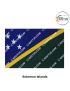 International-National Flag Of Your Country (All - Ocean Country Flags ) Indoor- Outdoor : Chughs Navyug -Solomon Islands- H 12