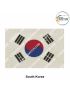 International-National Flag Of Your Country (All - Asia Country Flags ) Indoor- Outdoor : Chughs Navyug -South Korea