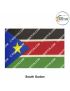 International-National Flag Of Your Country (All - Africa Country Flags ) Indoor- Outdoor : Chughs Navyug -South Sudan