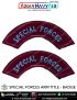 Special Force Arm Title-Badge : ArmyNavyAir.com