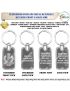 Personalised Special Protection Group Keychain : ArmyNavyAir.com