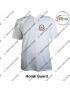 CAPF T Shirt |Central Armed Police Force T Shirt White  PC With Collar -HG |Home Guard-Large