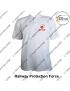 CAPF T Shirt |Central Armed Police Force T Shirt White  PC With Collar -RPF|Railway Protection Force-XL