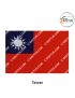 International-National Flag Of Your Country (All - Asia Country Flags ) Indoor- Outdoor : Chughs Navyug -Taiwan