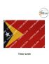 International-National Flag Of Your Country (All - Asia Country Flags ) Indoor- Outdoor : Chughs Navyug -Timor-Leste