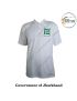 All States Government  T Shirts |Indian State-Union Territories Government Souvenir-Gift T Shirt With Collar-Jharkhand