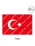 International-National Flag Of Your Country (All - Europe Country Flags ) Indoor- Outdoor : Chughs Navyug -Turkey