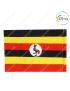 International-National Flag Of Your Country (All - Africa Country Flags ) Indoor- Outdoor : Chughs Navyug -Uganda