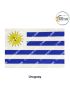 International-National Flag Of Your Country (All - South America Country Flags ) Indoor- Outdoor : Chughs Navyug -Uruguay- H 12