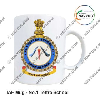 Personalised IAF Indian Air Force 1 TETTRA School Mug: ArmyNavyAir.com