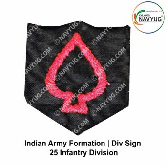 25 Inf Formation Div Sign : ArmyNavyAir.com