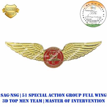 SAG-NSG | 51 Special Action Group (3D) (Brass) : ArmyNavyAir.com