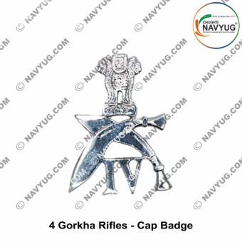4th Gorkha Rifles Cap Badge : ArmyNavyAir.com