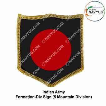 5 Mountain Division Formation Div Sign : ArmyNavyAir.com