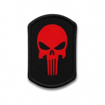 CRIMSON SKULL TACTICAL PATCH