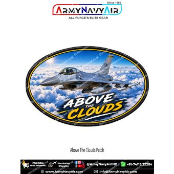 Above the Clouds Aviation Patch for Pilots, Aviation Enthusiasts and Collectors