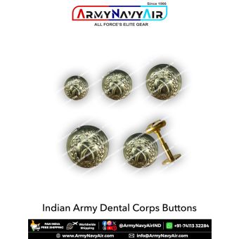 Indian Army ADC Buttons : ArmyNavyAir.com