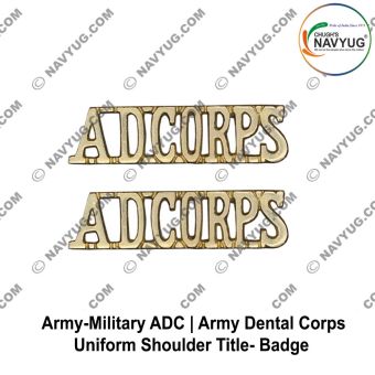 Army Dental Corps Shoulder Title Badge : ArmyNavyAir.com