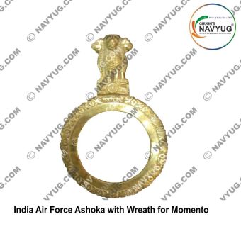 IAF | Indian Airforce Ashoka with Wreath For Momento : ArmyNavyAir.com