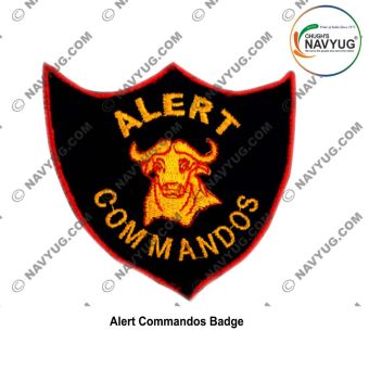Alert Commando Security Arm Badge : ArmyNavyAir.com