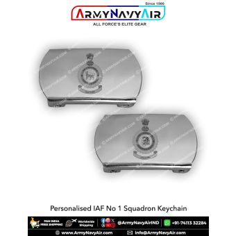 Indian Air Force No 1 Squadron IAF Mufti Belt Buckle : ArmyNavyAir.com