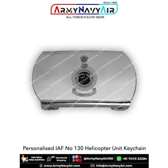 Indian Air Force No 130 Helicopter Unit IAF Mufti Belt Buckle : ArmyNavyAir.com