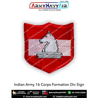 Indian Army 16 Corps Formation Div sign : ArmyNavyAir.com