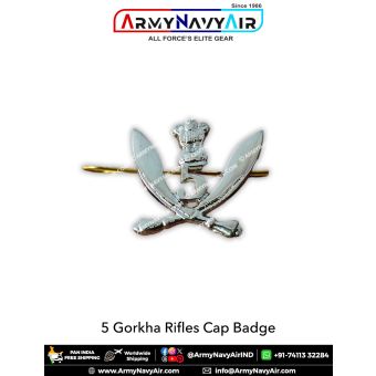 5 Gorkha Rifles Cap Badge : ArmyNavyAir.com
