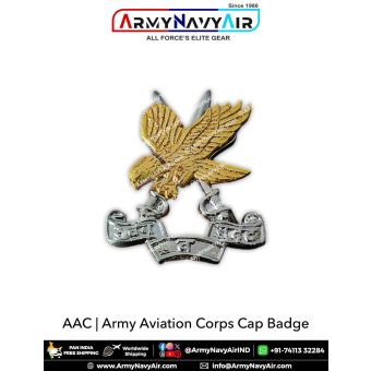 Army Aviation Corps Cap Badge : ArmyNavyAir.com
