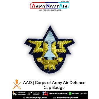 AAD | Corps Of Army Air Defence Cap Badge : ArmyNavyAir.Com
