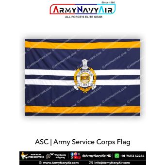 Indian Army ASC Flag : ArmyNavyAir.com