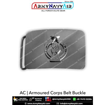 Armoured Corps Belt Buckle : ArmyNavyAir.com