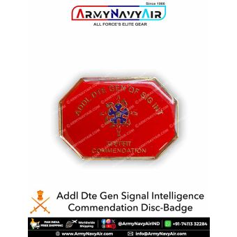 Addl Dte Gen Signal Intelligence Commendation Disc-Badge : ArmyNavyAir.com