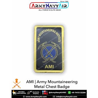 AMI | Army Mountaineering Metal Chest Badge : ArmyNavyAir.Com