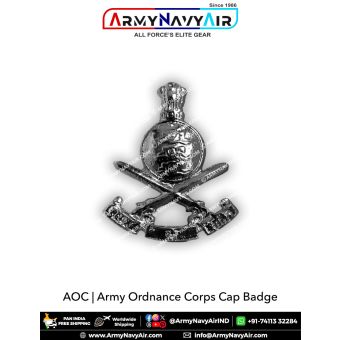 Army Ordnance Corps Cap Badge : ArmyNavyAir.com