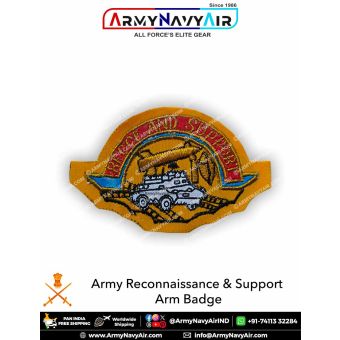 Army Reconnaissance & Support Arm Badge : ArmyNavyAir.com