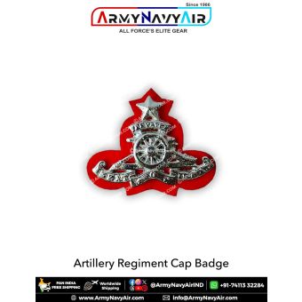 Artillery Regiment Cap Badge : ArmyNavyAir.com