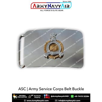 ASC Army Service Corps Belt Buckle : ArmyNavyAir.com