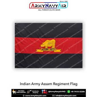Indian Army Assam Regiment Flag : ArmyNavyAir