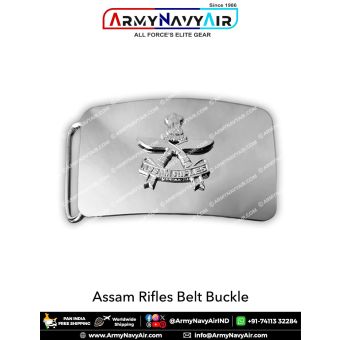 Assam Rifles Belt Buckle : ArmyNavyAir.com