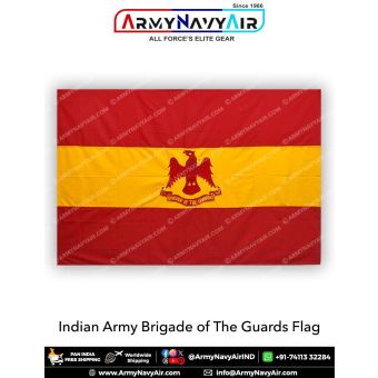 Indian Army Brigade Of The Guards Flag : ArmyNavyAir.com