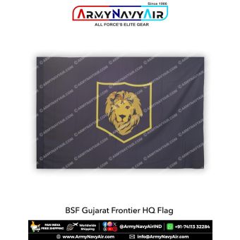 BSF Flag Gujarat Frontier HQ : ArmNavyAir.com