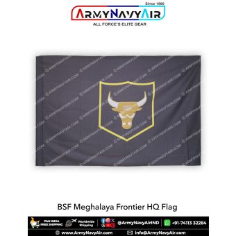 BSF Flag Meghalaya Frontier HQ : ArmNavyAir.com