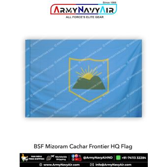 BSF Flag Mizoram Cachar Frontier HQ : ArmNavyAir.com