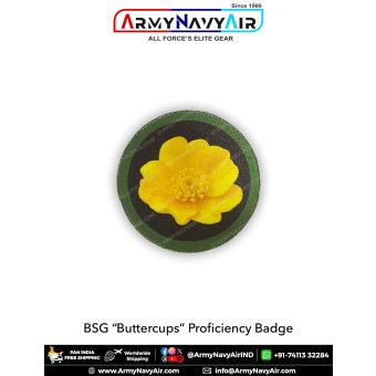 BSG Buttercups Proficiency Badge – Combo of 2 Patches