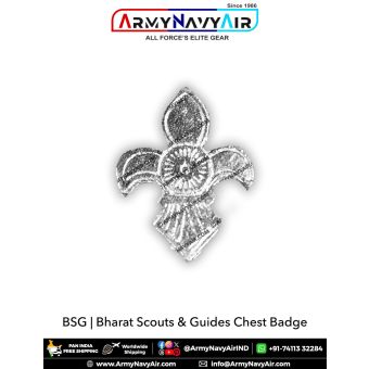 BSG - Bharat Scouts & Guides Chest Badge