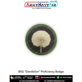 BSG Dandelion Proficiency Badge – Combo of 2 Patches