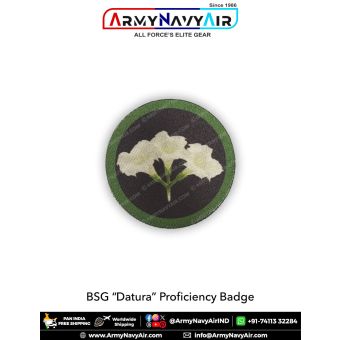BSG Datura Proficiency Badge - Combo of 2 Patches