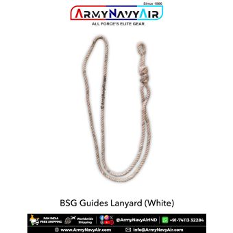 BSG Lanyard White : ArmyNavyAir.com